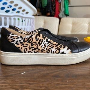 Alizer Natur Leopard Print Street Shoes